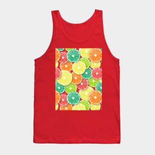 Citrus fruit slices pop art 1 Tank Top